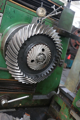 20CrNi2MoA অ্যালয় স্টিল স্পাইরাল বেভেল গিয়ারস গিয়ার রিডুসারের জন্য সেট