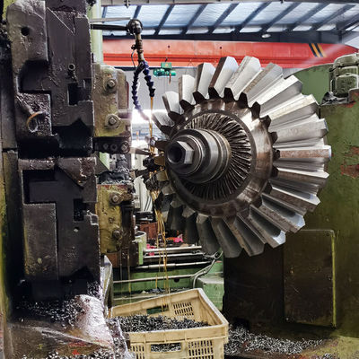 OEM 14 মডিউল স্ট্রেইট বেভেল গিয়ারস ক্রাশার ইকুইপমেন্ট স্ট্রেইট মাইটার গিয়ার