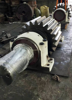 গিয়ার বক্স সোজা সিলিন্ডারিকাল টাইপ ট্রান্সমিশন গিয়ার শ্যাফ্ট এআইএসআই 4140 স্টিল