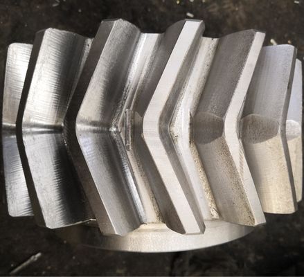 ভারী দায়িত্ব উচ্চ গতির ট্রান্সমিশন জন্য স্থিতিশীল এবং কম গোলমাল হেরিংবোন গিয়ার