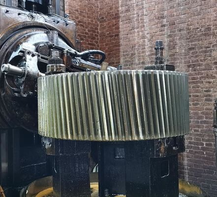 স্বয়ংক্রিয় উৎপাদন লাইনের জন্য একক হেলিক্যাল গিয়ার সহ স্থিতিশীল পাওয়ার ট্রান্সমিশন