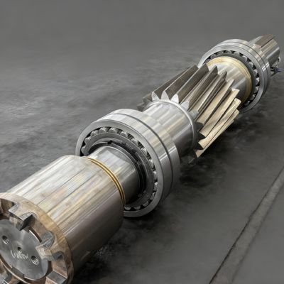 20CrMnTi ISO 6 গ্রেড OEM ট্রান্সমিশন গিয়ার শ্যাফ্ট, সিলিন্ড্রিক্যাল প্রকারের