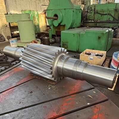 ট্রান্সমিশন গিয়ার শ্যাফ্ট ভারী দায়িত্ব ট্রান্সমিশন সিস্টেমের জন্য অপ্টিমাইজড যা শক্তি স্থানান্তর এবং উন্নত অপারেশন নির্ভরযোগ্যতা সরবরাহ করে