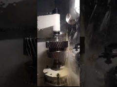 4 মডিউল 17CrNiMo6 ডাবল হেলিক্যাল গিয়ার গিয়ার গ্রিলিং ট্রান্সমিশন গিয়ার