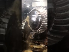 কাস্টম ক্লিংলেনবার্গ টাইপ স্পাইরাল বেভেল গিয়ার সেট গিয়ার গ্রিলিং ইকুইডিপ গিয়ার