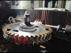 OEM ZCuAl10Fe3 ওয়ার্ম অক্ষ এবং ওয়ার্ম গিয়ার সেট 15 মডিউল