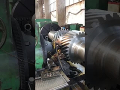 17CrNiMo6 হেরিংবোন ডাবল হেলিকাল গিয়ার DP 6.35 গিয়ার রিডাক্টরের জন্য