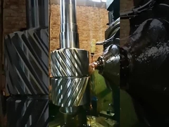 SAE 4340 ইস্পাত DP 1.5 24T ডাবল হেলিকাল গিয়ার্স ভারী শুল্ক অ্যাপ্লিকেশনের জন্য শ্যাফ্ট